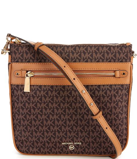 michael michael kors jet set large phone crossbody logo|mk jet set crossbody small.